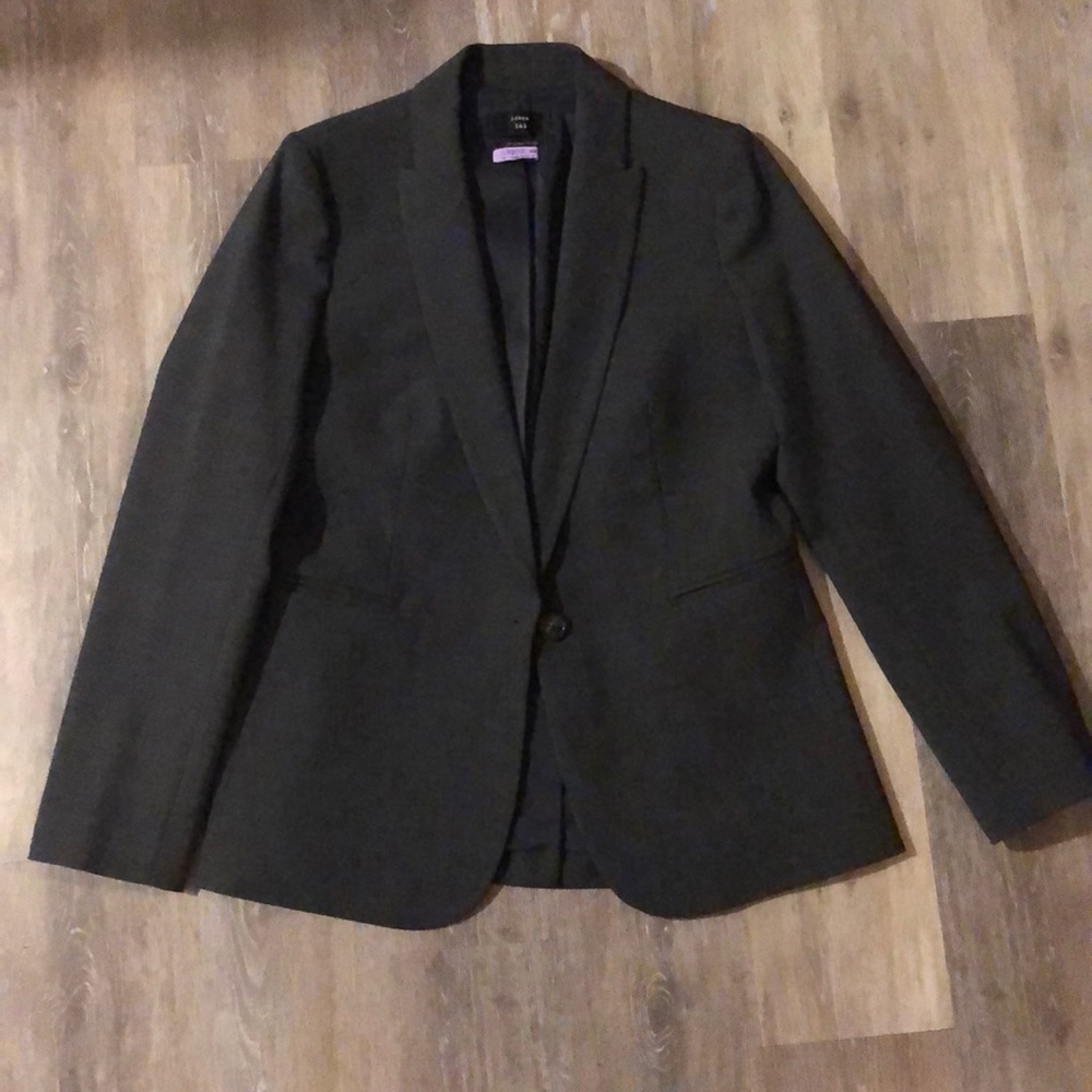 J crew Italian wool suit jacket